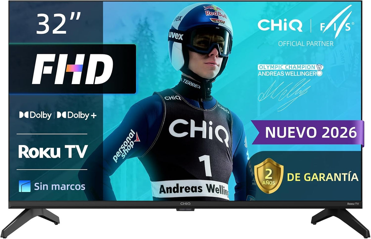 Smart TV CHiQ 40F621FR FHD Roku TV