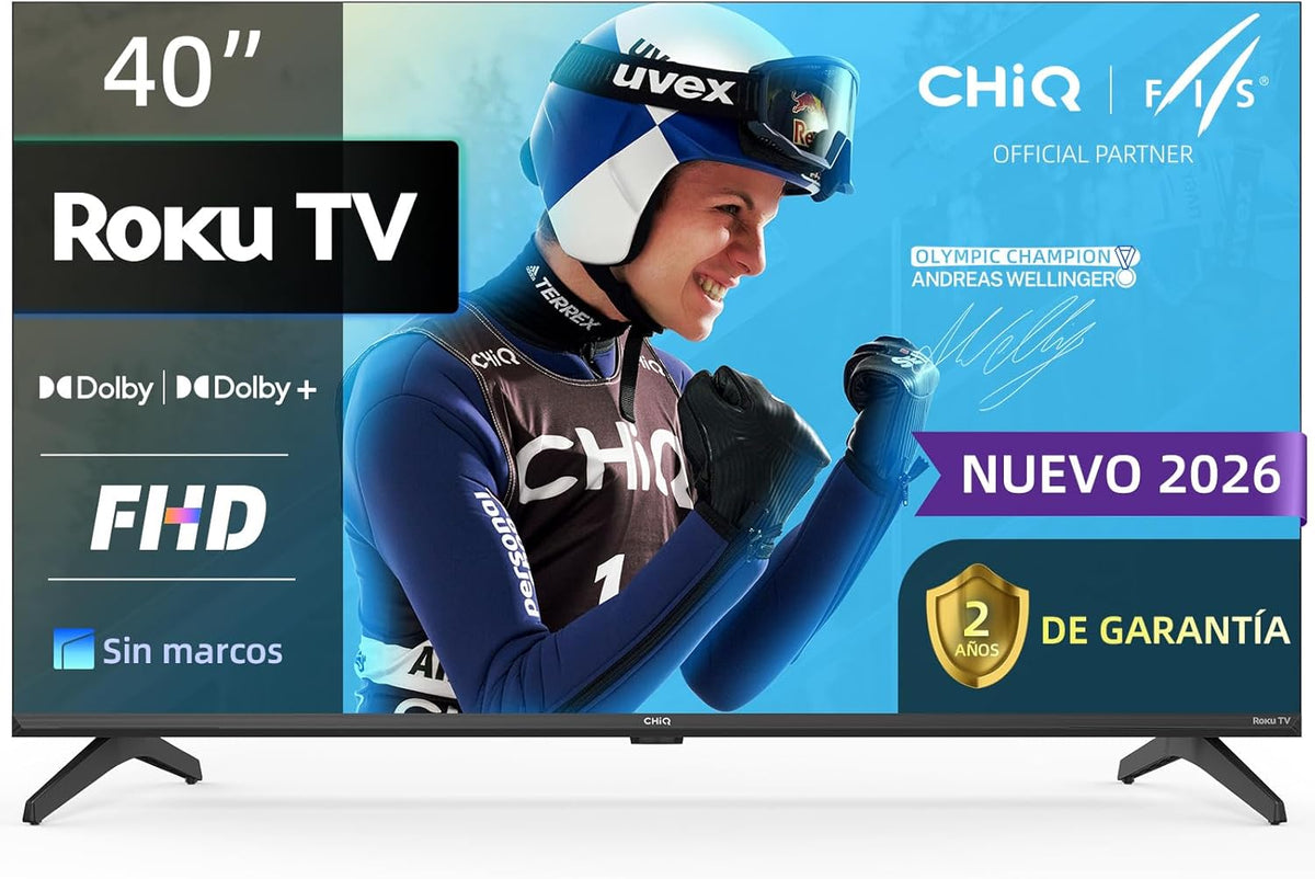 Smart TV CHiQ 40F621FR FHD Roku TV