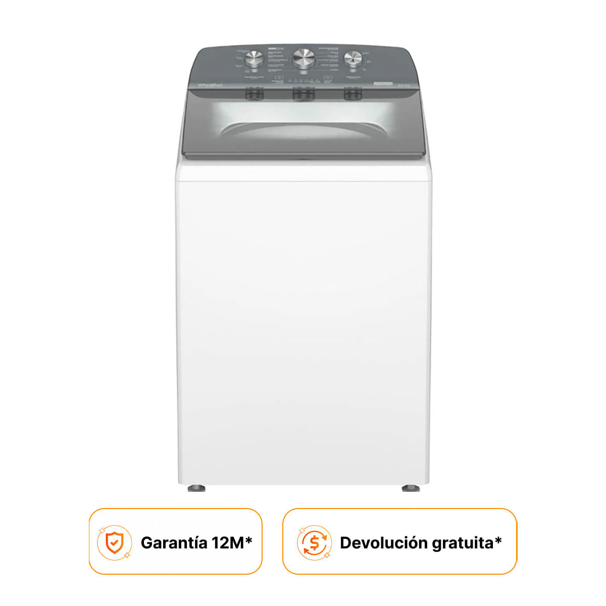 Lavadora Whirlpool Carga Superior Xpert System 8MWTW2023WPM