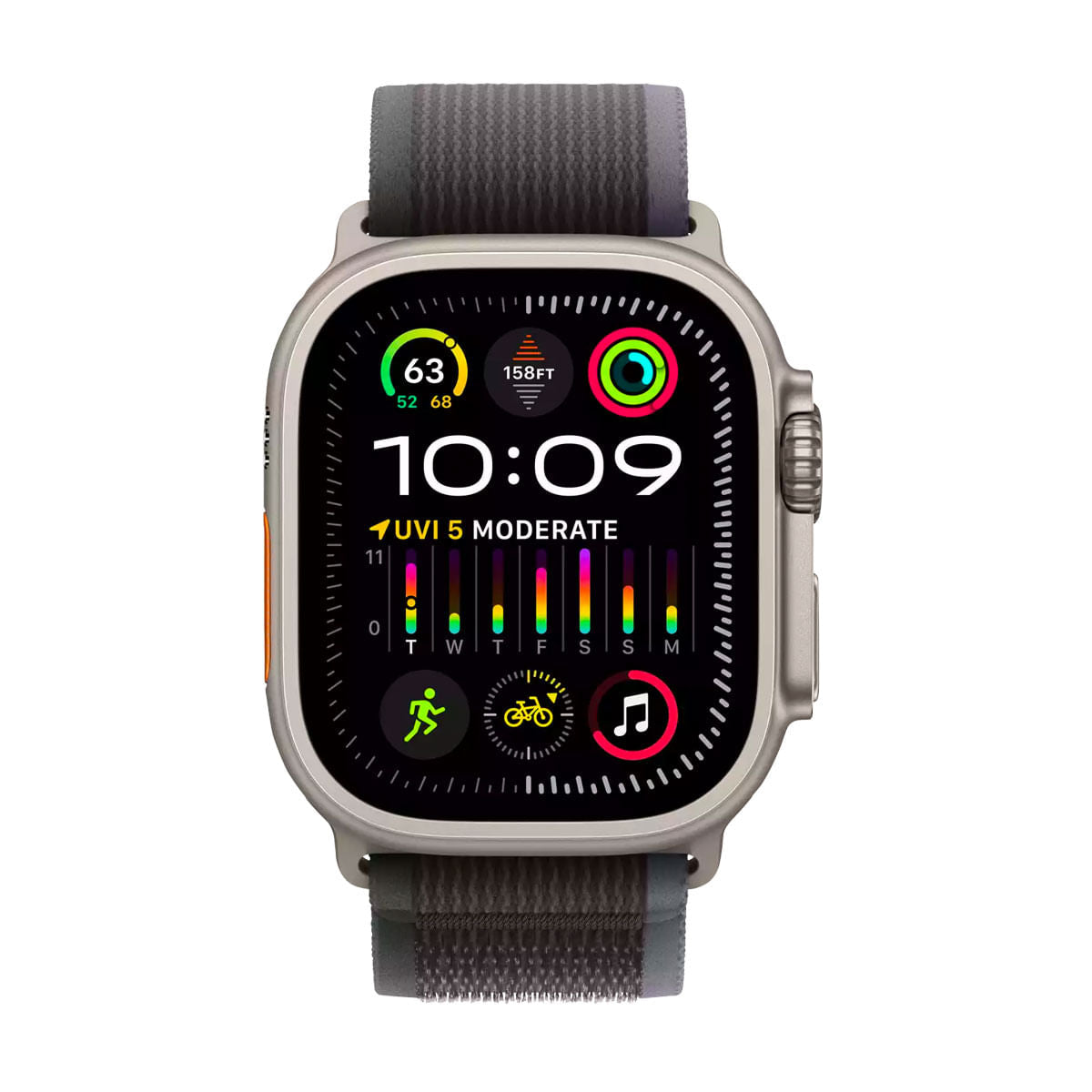 Apple Watch Ultra 2 GPS + Cellular 49mm Caja de Titanio