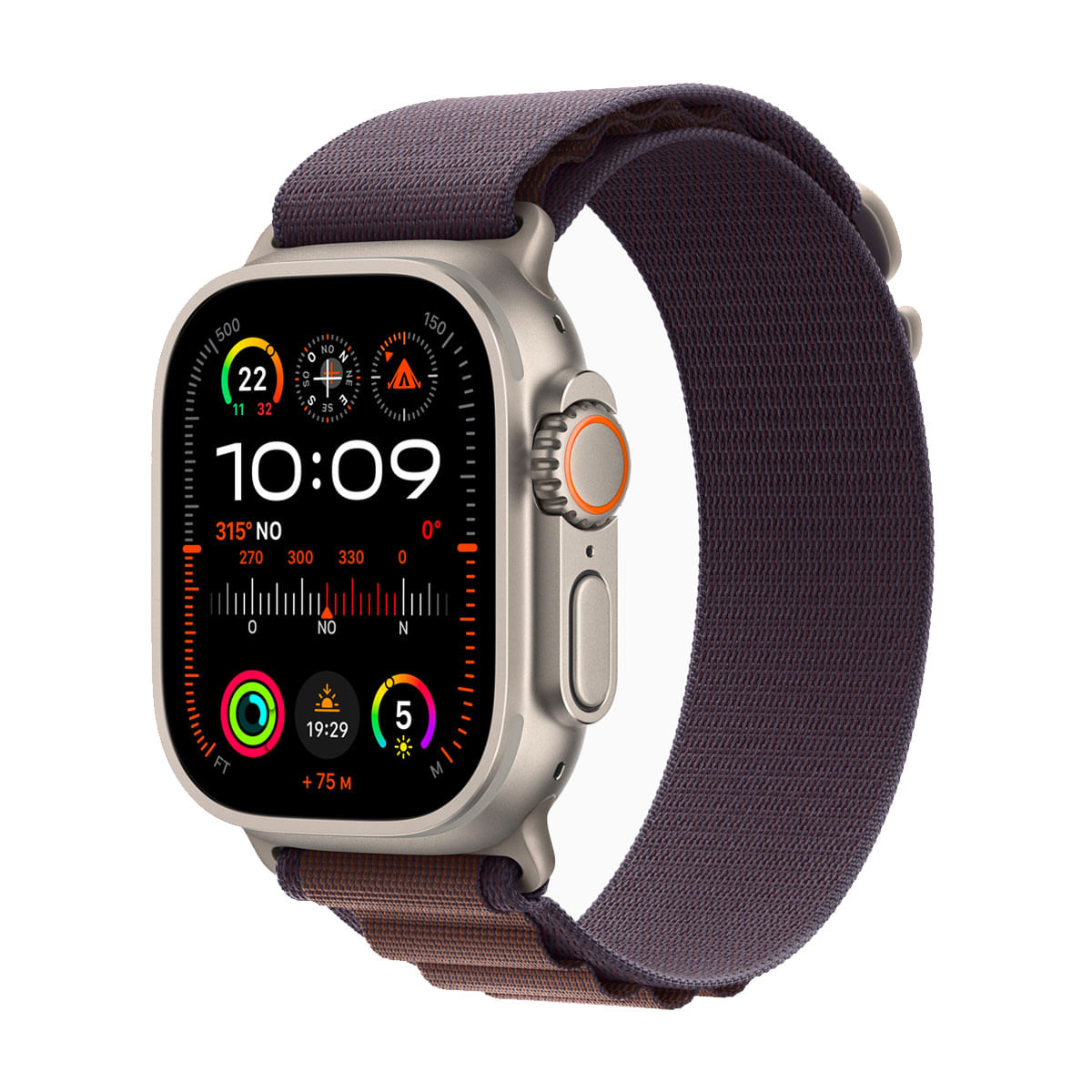 Apple Watch Ultra 2 GPS + Cellular 49mm Caja de Titanio