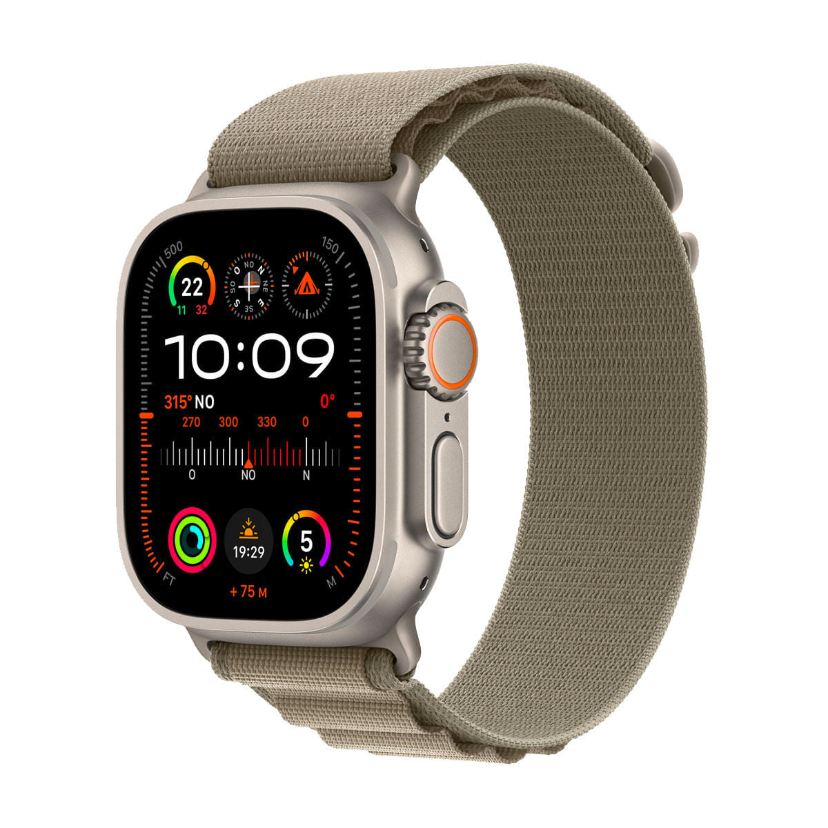 Apple Watch Ultra 2 GPS + Cellular 49mm Caja de Titanio