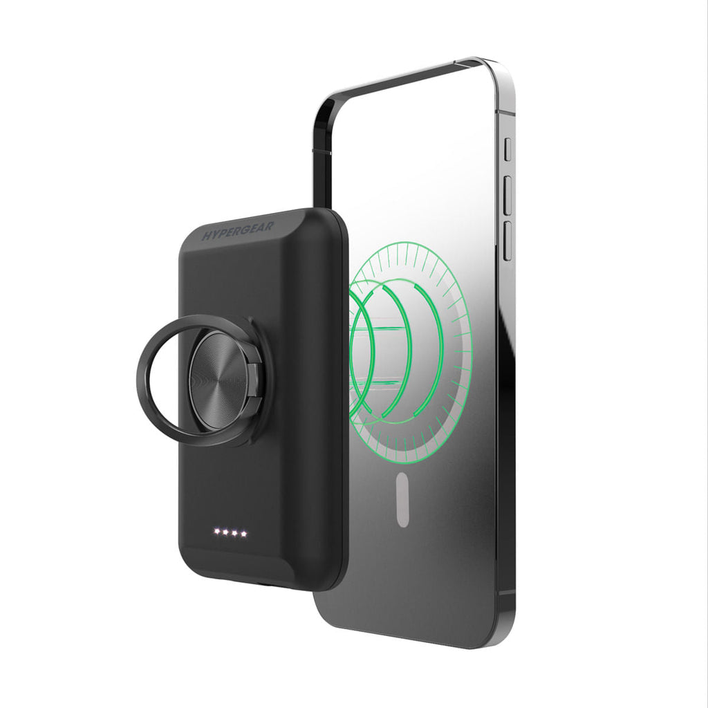 HyperGear Power Bank 5000 mAh para Iphone 13 MagSafe 15455 Negro