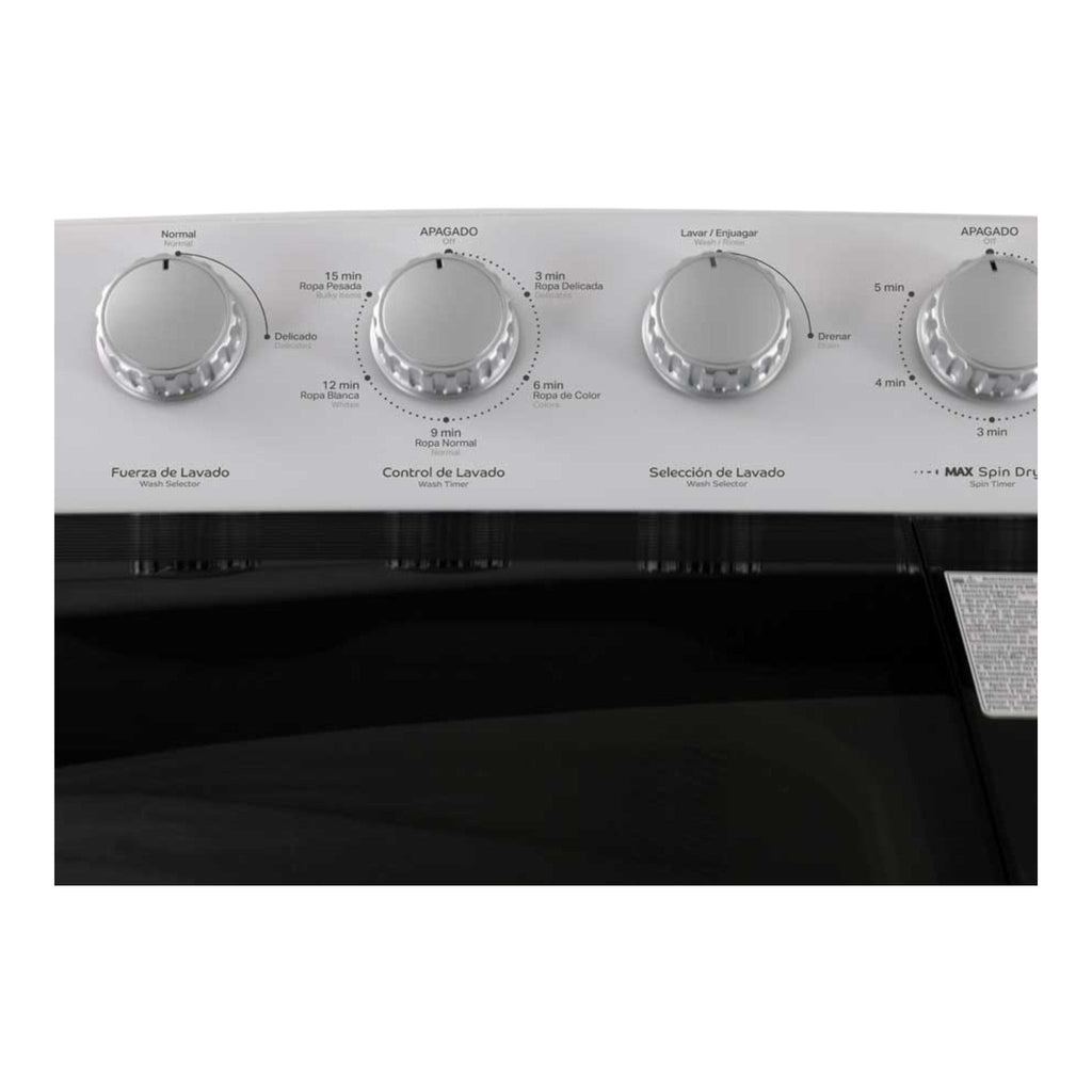 Acros Lavadora Semiautomática ALD2245SE Dos Tinas Max Capacity