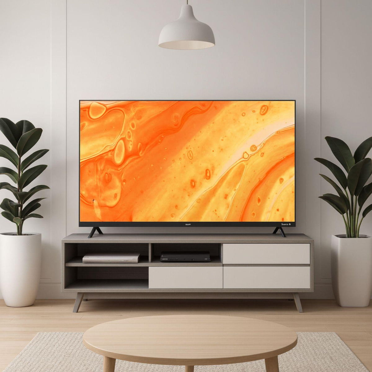 JVC Pantalla Smart TV SI-URF Frameless 4K UHD Roku Tv