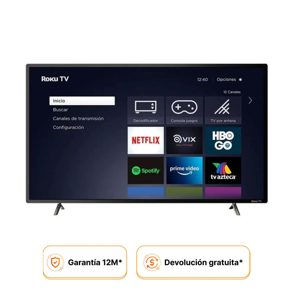 Pantalla JVC Smart TV SI40FR FHD Roku Tv