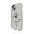 Gear4 Funda Crystal Palace Snap compatible MagSafe iPhone 14 Plus Transparente