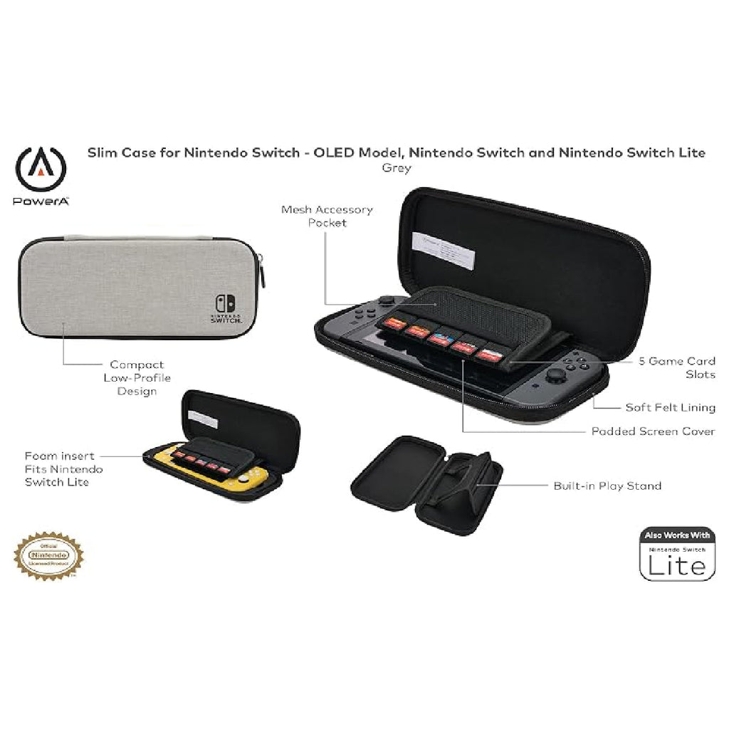 Nintendo Switch Funda delgada PowerA - Gris