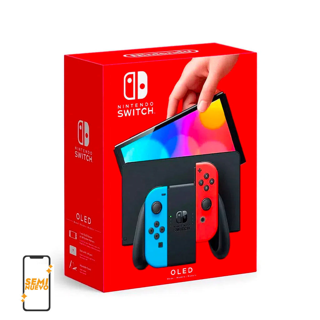 Nintendo Switch OLED 64GB Seminueva