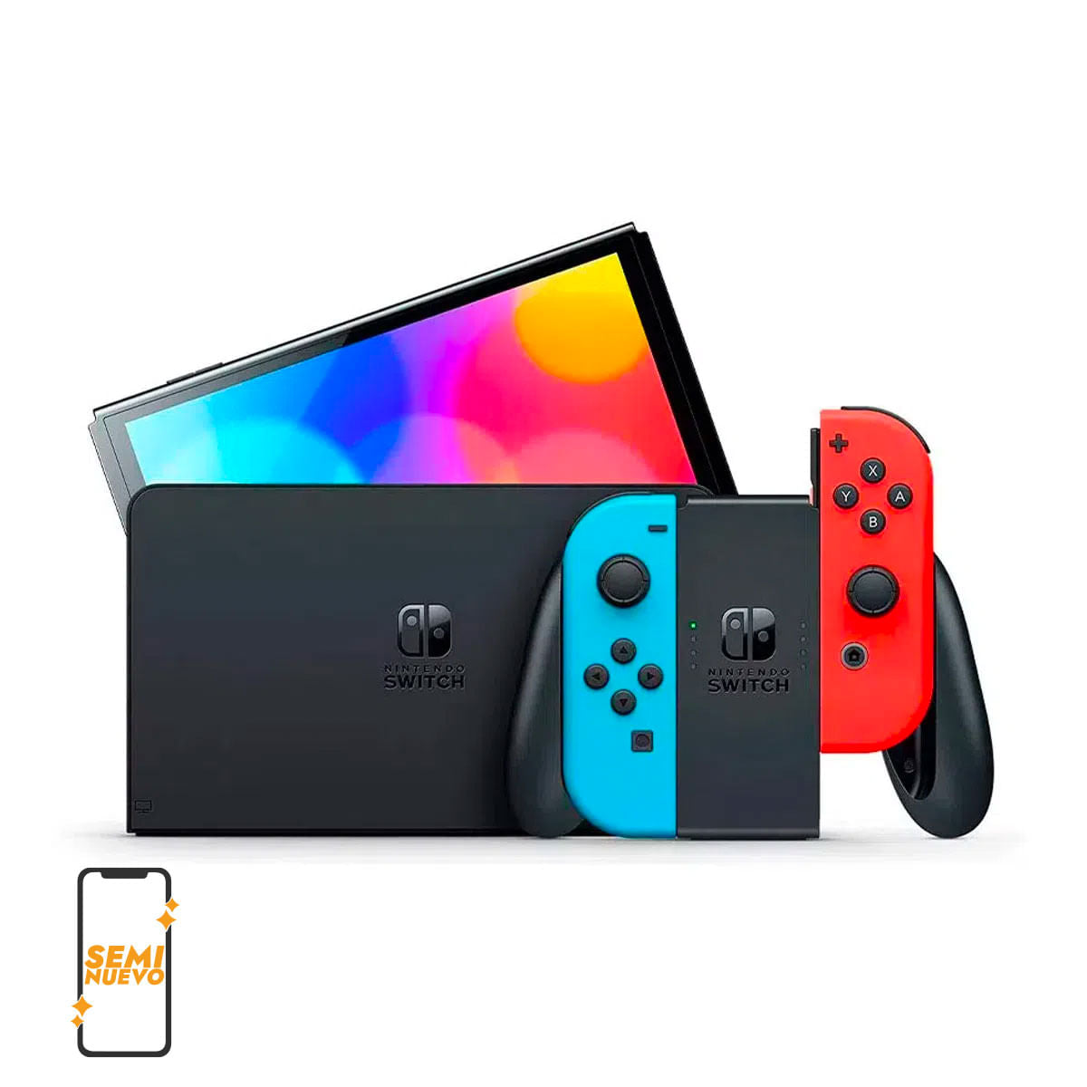 Nintendo Switch OLED 64GB Seminueva