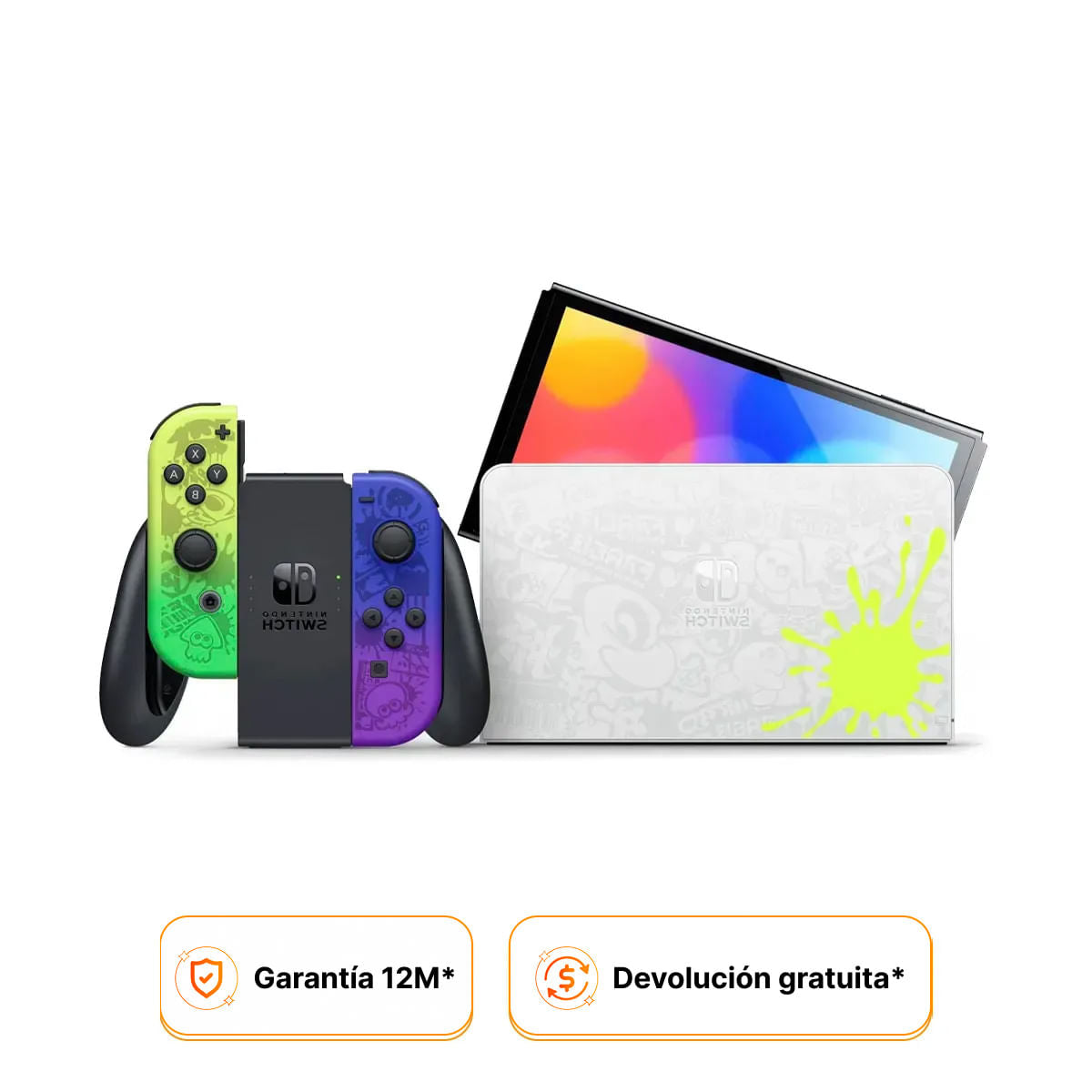 Nintendo Switch OLED 64GB Edición Splatoon 3 Versión Japonesa