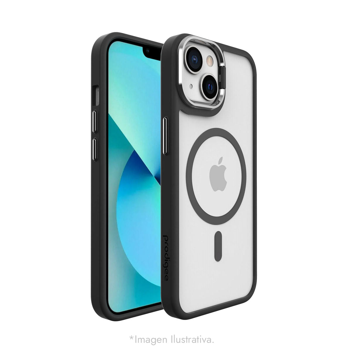 Prodigee Funda para iPhone 14 Plus KickIt Negro